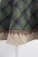 画像4: axes femme POETIQUE / ナナメチェックスカート  グリーンＸブラウン T-25-10-19-043-AX-SK-SA-ZT (4)