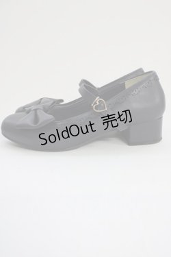 画像2: axes femme kawaii / ローヒールリボンパンプス L ネイビー T-25-10-19-049-AX-SH-SA-ZT