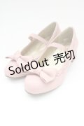 axes femme kawaii / ローヒールリボンパンプス L ピンク T-25-10-19-051-AX-SH-SA-ZT