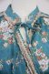 画像3: axes femme / 花柄シフォンチュニック  グリーン T-25-10-19-012-AX-TO-SA-ZT (3)