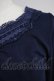 画像5: axes femme / レース重ねインナープルオーバー  ネイビー T-25-10-19-017-AX-TO-SA-ZT