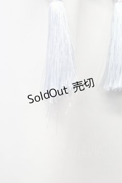 画像5: Jamie エーエヌケー / 龍刺繍タッセルジャージワンピース  サックスX白 T-25-10-24-020-LO-OP-SA-ZT