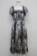 画像1: Ozz oneste / Valkrie神殿モチーフワンピース  GRAY T-25-10-24-024-OO-OP-SA-ZT (1)