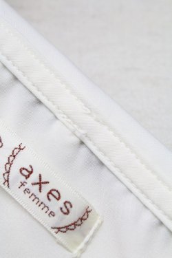 画像6: axes femme / リボン付ダブルボタンブラウス  キナリ T-25-10-24-003-AX-BL-SA-ZT