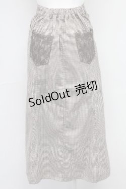 画像2: axes femme / センターボタンマーメイドスカート M チャ T-25-10-24-027-AX-PA-SA-ZT411