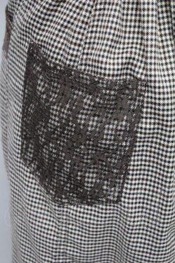 画像3: axes femme / センターボタンマーメイドスカート M チャ T-25-10-24-027-AX-PA-SA-ZT