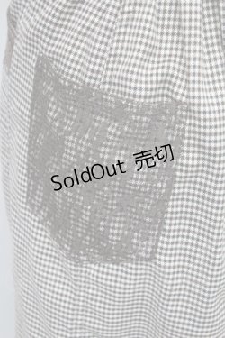 画像3: axes femme / センターボタンマーメイドスカート M チャ T-25-10-24-027-AX-PA-SA-ZT411