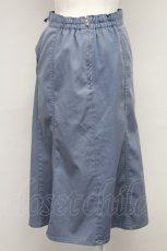 画像2: 【SALE】axes femme POETIQUE / スリットデザインタイトスカート M ブルー T-25-10-24-028-AX-SK-SA-ZH (2)