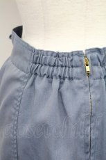 画像3: 【SALE】axes femme POETIQUE / スリットデザインタイトスカート M ブルー T-25-10-24-028-AX-SK-SA-ZH (3)