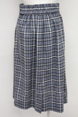 画像2: axes femme / サイドプリーツナロースカート  グレー T-25-10-24-029-AX-SK-SA-ZT