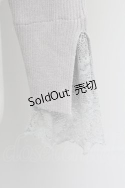 画像5: axes femme / ローズ刺繍オフショルニット  ラベンダー T-25-10-24-006-AX-TO-SA-ZT389