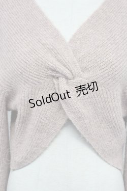 画像3: axes femme / 2wayねじりニット  ピンク T-25-10-24-007-AX-TO-SA-ZT