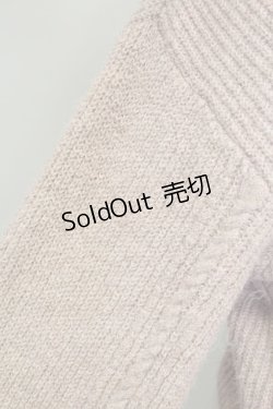 画像4: axes femme / 2wayねじりニット  ピンク T-25-10-24-007-AX-TO-SA-ZT