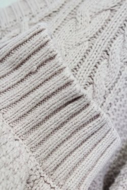画像5: axes femme POETIQUE / 編み上げデザインニット M ピンク T-25-10-24-009-AX-TO-SA-ZT