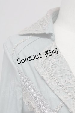 画像3: OZZ ANGELO / ナポレオン風ダブルZIPジャケット  グリーン T-25-10-24-012-OO-JA-SA-ZT410