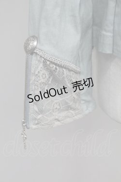 画像6: OZZ ANGELO / ナポレオン風ダブルZIPジャケット  グリーン T-25-10-24-012-OO-JA-SA-ZT410