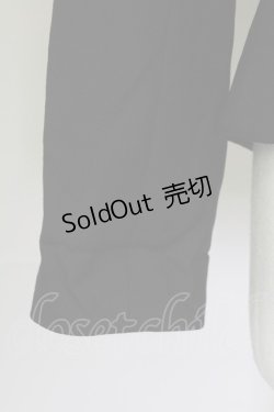 画像4: PEACE NOW / ジップアップ編み上げジャケット M ブラック T-25-10-24-016-PU-JA-SA-ZT410