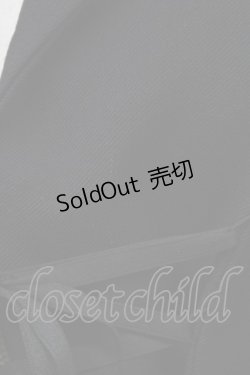 画像5: PEACE NOW / ジップアップ編み上げジャケット M ブラック T-25-10-24-016-PU-JA-SA-ZT410