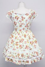 画像2: Angelic Pretty / フラワーブーケワンピース  サックス T-25-10-24-017-AP-OP-SA-ZT (2)