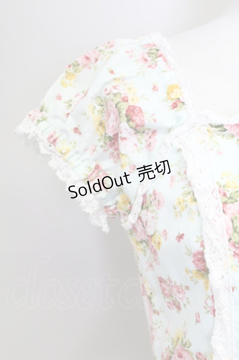画像3: Angelic Pretty / フラワーブーケワンピース  サックス T-25-10-24-017-AP-OP-SA-ZT (3)