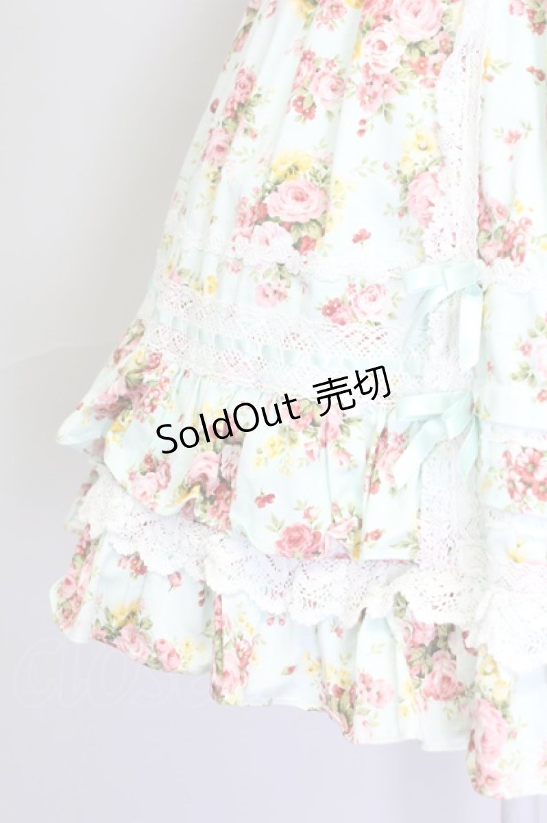 画像5: Angelic Pretty / フラワーブーケワンピース  サックス T-25-10-24-017-AP-OP-SA-ZT (5)