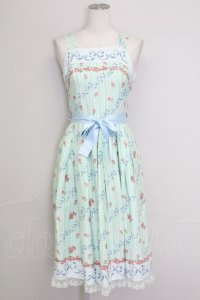 Innocent World / ベランジェールローズジャンパースカート M ミント T-25-10-24-018-IW-OP-SA-ZT411