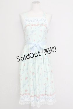 画像1: Innocent World / ベランジェールローズジャンパースカート M ミント T-25-10-24-018-IW-OP-SA-ZT411