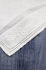 画像6: Jane Marple / 三角ヨークワンピース  青Ｘ白 T-25-10-25-018-JM-OP-SA-ZT423 (6)