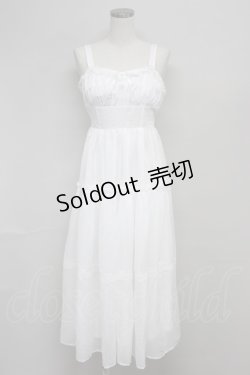 画像1: 【SALE】Lovely Tency / 眞白ありすコラボ/TTウシロウエストリボンJS  白 T-25-10-25-003-LO-OP-SA-ZT406