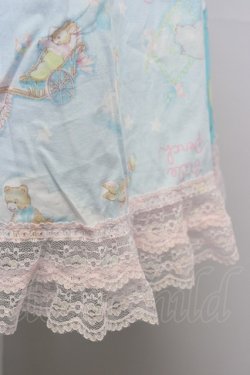 画像5: Nile Perch / 雲の上テディベアリボンジャンパースカート  青 T-25-10-25-019-LO-OP-SA-ZT