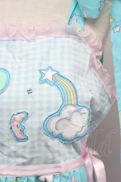 画像7: Nile Perch / 雲の上テディベアリボンジャンパースカート  青 T-25-10-25-019-LO-OP-SA-ZT