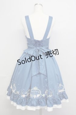 画像2: 【SALE】Amavel / Princesse Sireneジャンパースカート  ブルー T-25-10-25-021-CA-OP-SA-ZT435