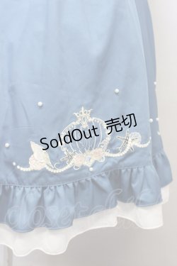 画像7: 【SALE】Amavel / Princesse Sireneジャンパースカート  ブルー T-25-10-25-021-CA-OP-SA-ZT435