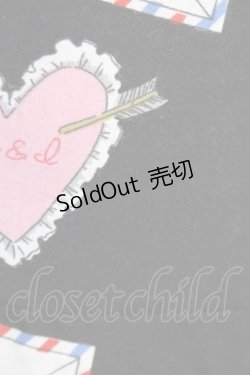 画像6: Ank Rouge / レターptワンピース  黒 T-25-10-25-027-CA-OP-SA-ZT428