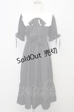 画像1: majoretty / MRムジフリルロリOP M 黒 T-25-10-25-031-LO-OP-SA-ZT429