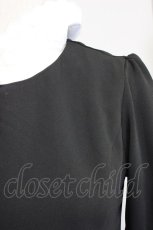 画像5: 【SALE】LODISPOTTO / パール刺繍襟ワンピース M 黒Ｘ白 T-25-10-25-032-LO-OP-SA-ZT429 (5)