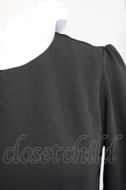 画像5: LODISPOTTO / パール刺繍襟ワンピース M 黒X白 T-25-10-25-032-LO-OP-SA-ZT
