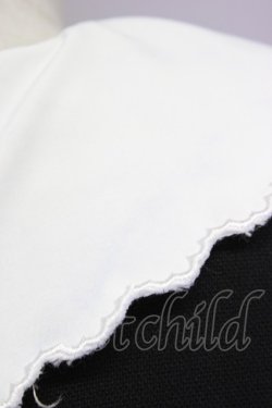 画像8: LODISPOTTO / パール刺繍襟ワンピース M 黒X白 T-25-10-25-032-LO-OP-SA-ZT