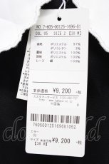 画像10: 【SALE】LODISPOTTO / パール刺繍襟ワンピース M 黒Ｘ白 T-25-10-25-032-LO-OP-SA-ZT429 (10)