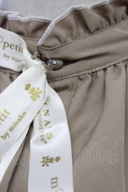 画像7: m petit by misako / NINA'SコラボAMハイショクメローワンピース L ブラウン T-25-10-25-005-LO-OP-SA-ZT