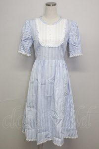 MILK / ドールハウスdress  サックス T-25-10-25-007-ML-OP-SA-ZT404