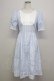 画像1: MILK / ドールハウスdress  サックス T-25-10-25-007-ML-OP-SA-ZT (1)