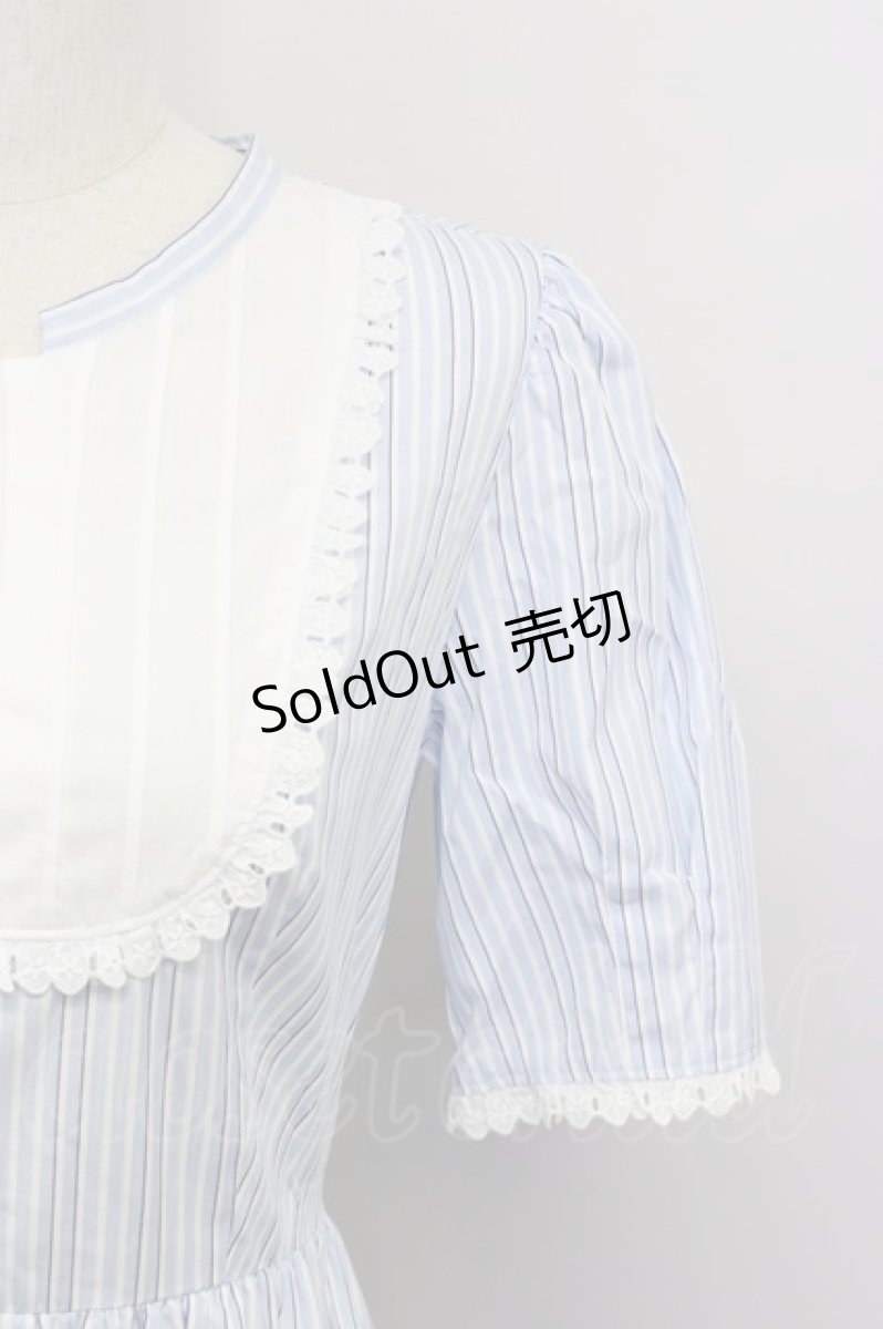 画像3: 【SALE】MILK / ドールハウスdress  サックス T-25-10-25-007-ML-OP-SA-ZT404 (3)