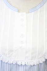 画像4: 【SALE】MILK / ドールハウスdress  サックス T-25-10-25-007-ML-OP-SA-ZT404 (4)