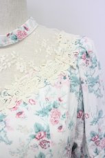 画像4: 【SALE】Kurumi Collaboration / KRハナジゴスリーブワンピース M 白 T-25-10-25-008-LO-OP-SA-ZT404 (4)