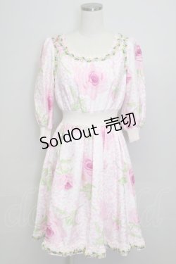 画像1: JESUS DIAMANTE / マリアンテシャンタンワンピース 38 ピンク T-25-10-25-009-JE-OP-SA-ZT404