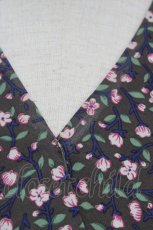 画像3: 【SALE】LODISPOTTO / ミニフラワープリントワンピース  ブラウン T-25-10-25-013-LO-OP-SA-ZT405 (3)