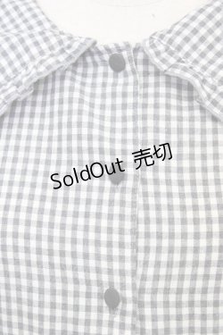 画像4: m petit by misako / AM*ギンガムCHKワンピース L 黒Ｘ白 T-25-10-25-016-LO-OP-SA-ZT423