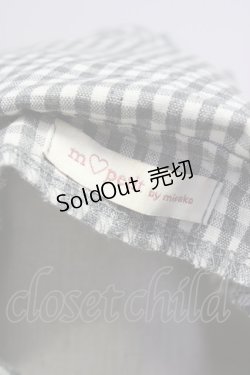画像5: m petit by misako / AM*ギンガムCHKワンピース L 黒Ｘ白 T-25-10-25-016-LO-OP-SA-ZT423