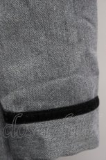 画像6: 【SALE】Fi.n.t / ハイウエスト切替ベロアリボン使いワンピース【洗える】  グレー T-25-10-25-017-CA-OP-SA-ZT423 (6)